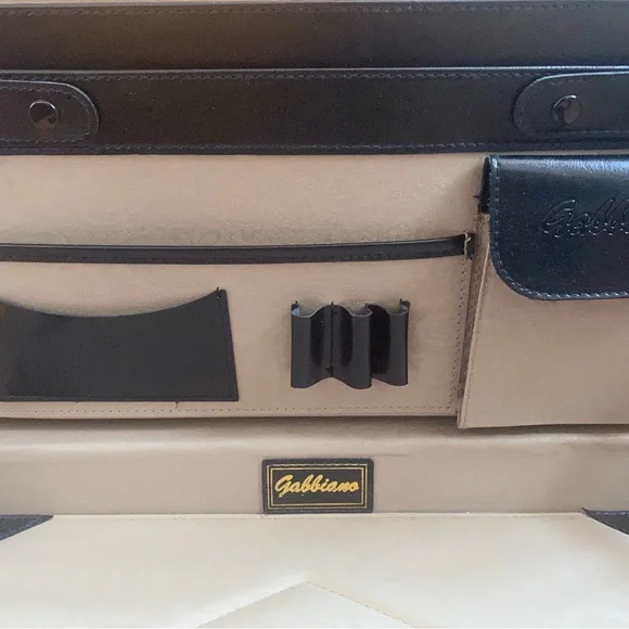 GABBIANO ITALY Executive Briefcase with Safety Locks